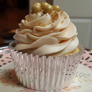 Peach Bellini Cupcakes