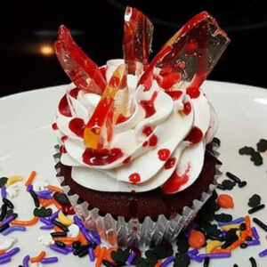 "Dexter" Red Velvet Cupcakes